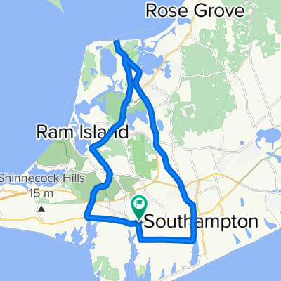 695 Hill St, Southampton to 695 Hill St, Southampton