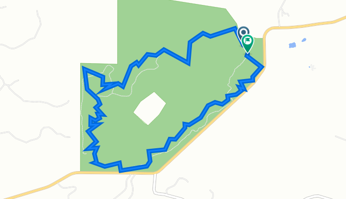 Dawson Butte trail