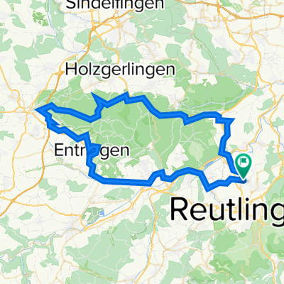 Frankfurter Straße 10, Reutlingen nach Frankfurter Straße 10, Reutlingen