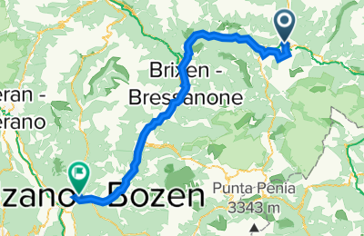 Route in der Bikemap App öffnen
