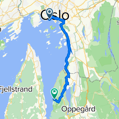Strandpromenaden 9 to Roald Amundsens vei 161