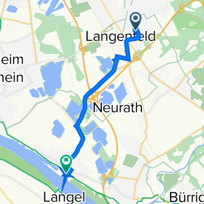 Gostyniner Straße 7, Langenfeld (Rheinland) nach Fährstraße 1F, Leverkusen
