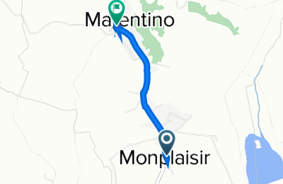 Route in der Bikemap App öffnen