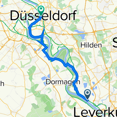 Fährstraße 1F, Leverkusen nach Rheinort 2, Düsseldorf