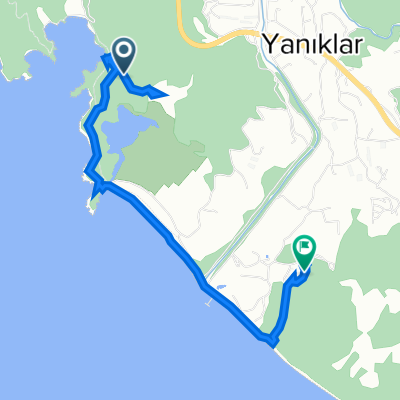 Yanıklar Mh., Fethiye до Yanıklar, Fethiye