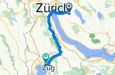 Route in der Bikemap App öffnen