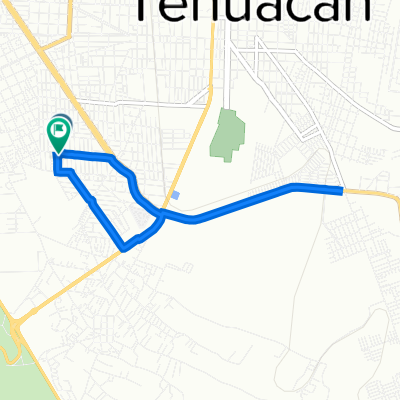 Calle Tetela 2426, Tehuacán a Calle 26 S 2505, Tehuacán