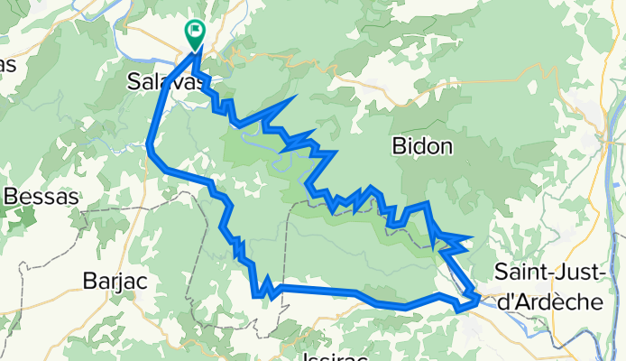 Pont-d'Arc Runde 70/1070