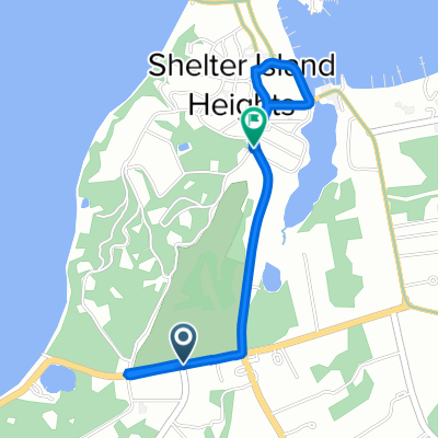 43 W Neck Rd, Shelter Island Heights to 47 New York Ave, Shelter Island Heights