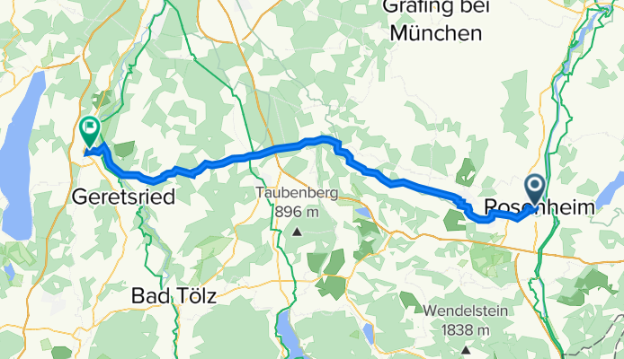 Am Roßacker 12–16, Rosenheim nach Bahnhofstraße 37, Wolfratshausen