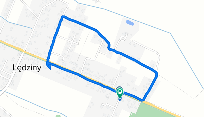 Brzozowa 2–12, Lędziny do Brzozowa 1–11, Lędziny