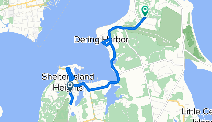47 New York Ave, Shelter Island Heights to 1–33 Ivy Pl, Shelter Island Heights