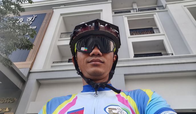 Foto 1 del percorso Bikemap "Hun Sen Boulevard, Phnom Penh to GW6P+5Q3, Phnom Penh"