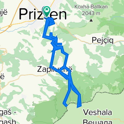 Vatra Shqiptare 14, Prizren to Vatra Shqiptare 20000, Prizren