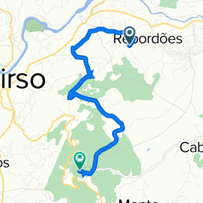 41.351° N -8.435° W a 41.325° N -8.448° W