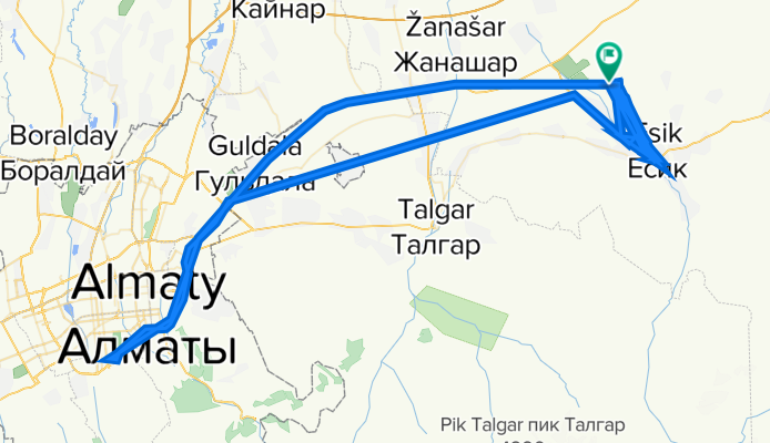 От ул.Садовая, Болек до ул.Садовая, Болек