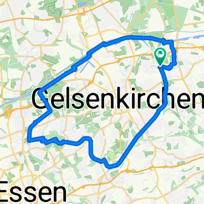 Erzbahn - Zollvereinweg - Rhein-Herne-Kanal 