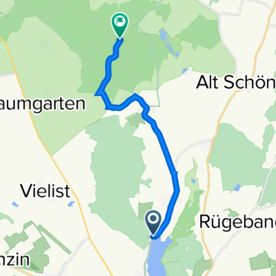 53.542° N 12.689° W nach 53.596° N 12.674° W