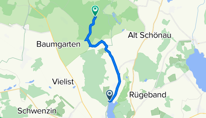 53.542° N 12.689° W nach 53.596° N 12.674° W