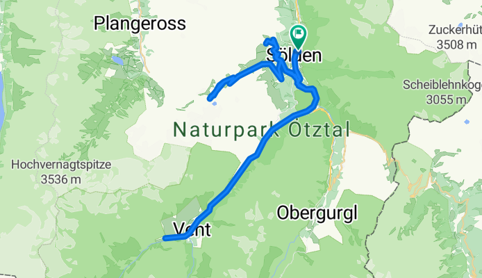 Sölden Vent Rettenbachferner Hochsölden
