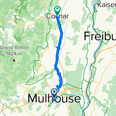 Tag 1: Mülhausen - Colmar