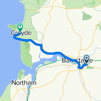 Devon C2C 1 - Croyd Bay (Flat)