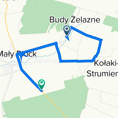 Budy Żelazne 16A, Mały Płock do Jana Kochanowskiego 3, Mały Płock