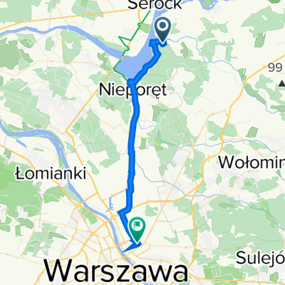 Bia艂obrzegi, Niepor臋t do Strzelecka 40, Warszawa