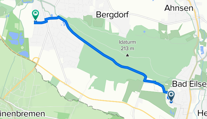 Am Golfplatz 6, Luhden nach Lulu-von-Strauß-und-Torney-Straße 15, Bückeburg