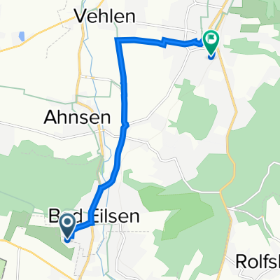Am Golfplatz 6, Luhden nach Admiral-Scheer-Straße 9, Obernkirchen