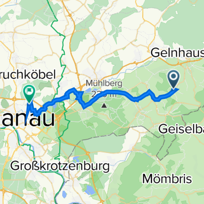 Zum Wäldchen 20, Linsengericht nach Moselstraße 29, Hanau