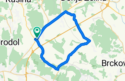 Route in der Bikemap App öffnen