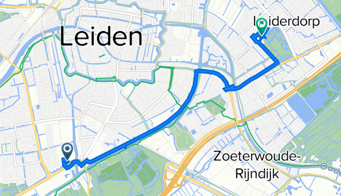Rooseveltstraat 82, Leiden to Laan van Berendrecht 246, Leiderdorp