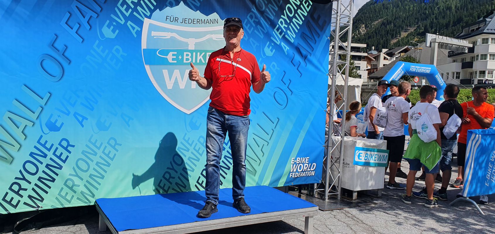 E-Mountainbike-Fahrt E- Bike WM Ischgl