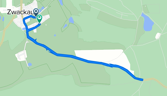 Zwackau 5, Rosendorf nach Zwackau 6, Rosendorf