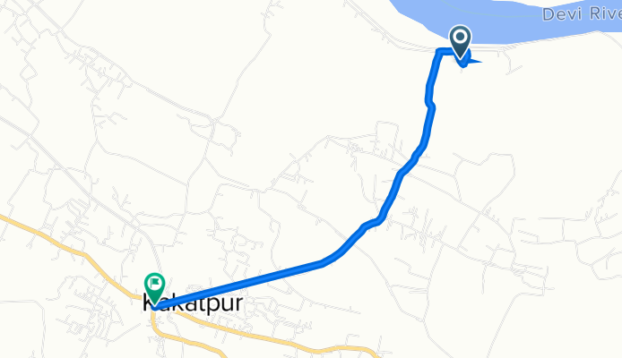 26FF+PG8, Patharpaka to 252V+XW3, Kakatpur