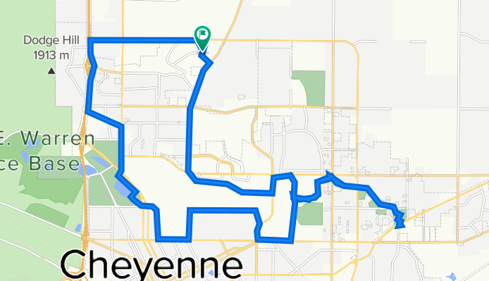 19 mile Cheyenne greenway