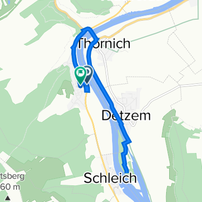Moselstraße 10, Ensch naar Gartenstraße 4, Ensch