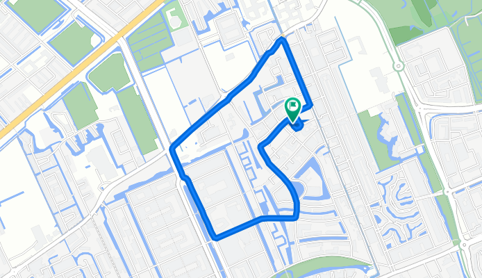 Fivelingosingel 61, Den Haag naar Fivelingosingel 61, Den Haag