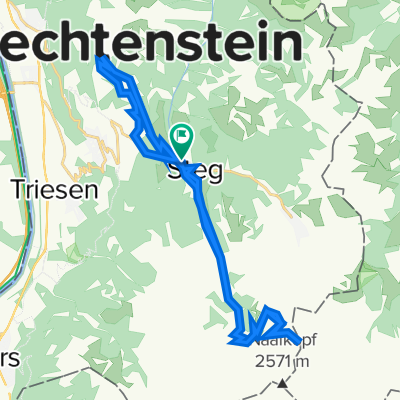 Steg-Pfälzerhütte-Gaflei-Matu-Steg