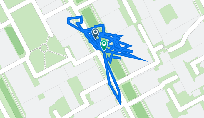 От Верейская улица 14, Санкт-Петербург до Верейская улица 15, Санкт-Петербург