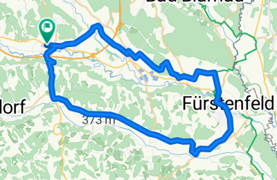 Route in der Bikemap App öffnen