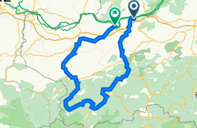 Route in der Bikemap App öffnen
