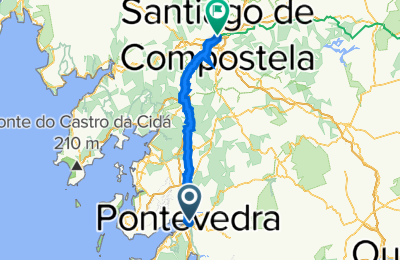 Route in der Bikemap App öffnen