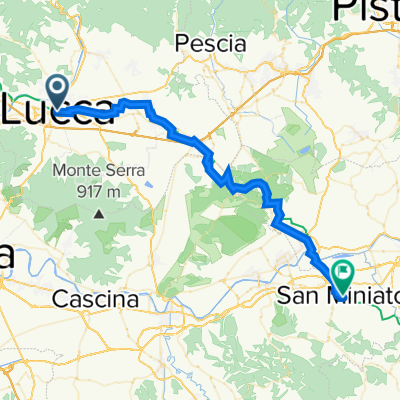 Tappa B14 - Da Lucca a San Miniato