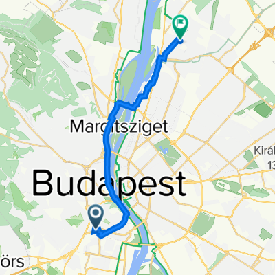 Nagyszőlős utca 11., Budapest to Türr István utca 16., Budapest