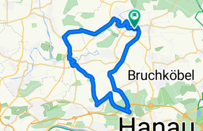 Route in der Bikemap App öffnen