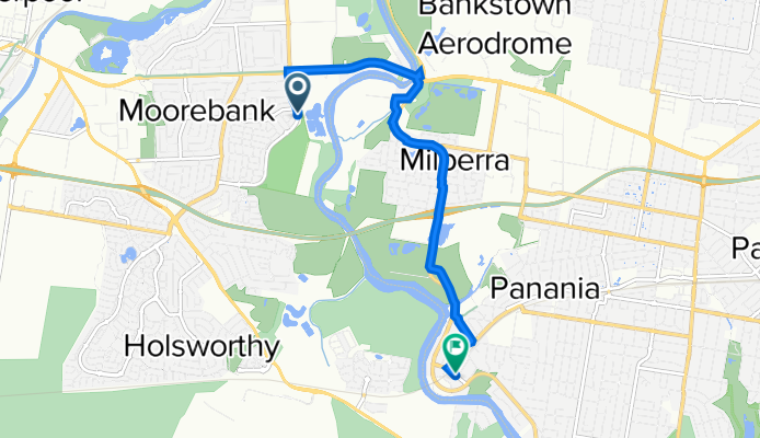 32 Terracotta Rd, Moorebank to 17A MacLaurin Ave, East Hills