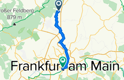 Route in der Bikemap App öffnen