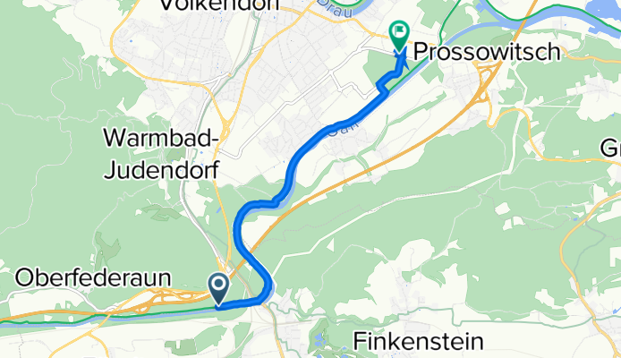 Villach nach Bruno-Kreisky-Straße 39, Villach